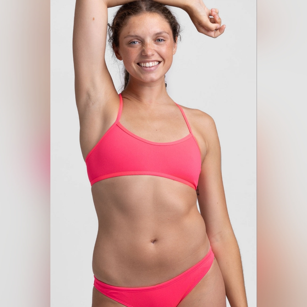 Jolyn Grayson Swim Top - Size M, Pink